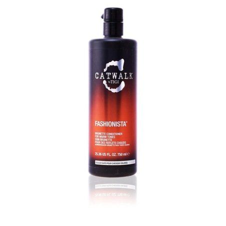 Tigi Catwalk Fashionista Brunette Conditioner for Warm Tones 750ml/25.36oz