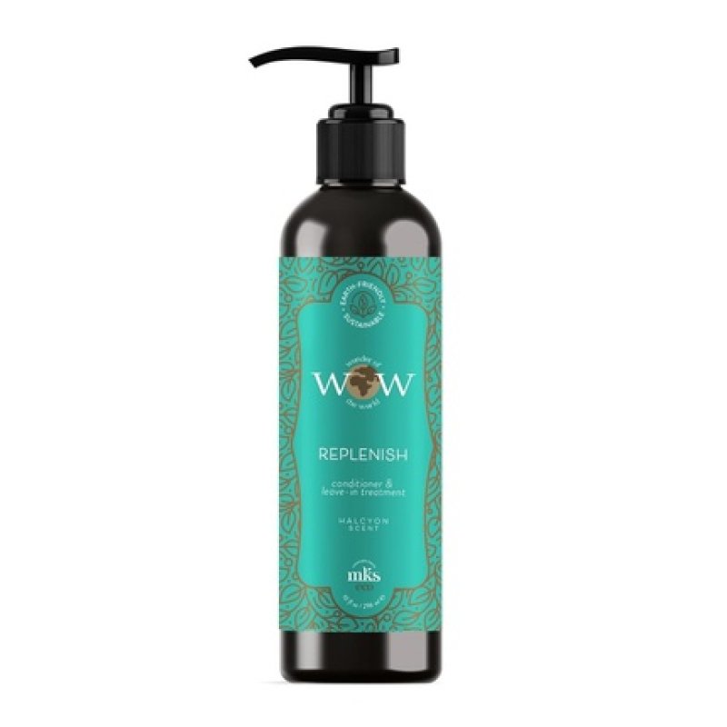 MKS eco WOW Replenish Conditioner & Leave-In Treatment Halcyon Scent 10 Fl Oz