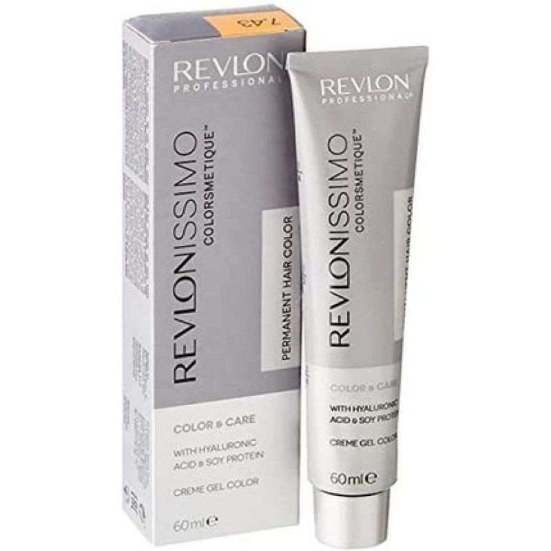Revlon Colorsmetique Colour & Care Permanent Hair Colour No. 7.43 Blonde Copper Gold 60ml