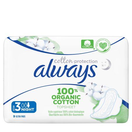 Always Ultra Cotton Protection Serviettes hygiéniques pour fuites urinaires Femme
