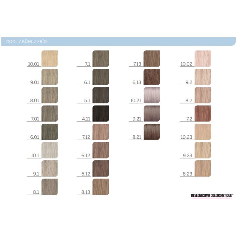 REVLON Professional Revlonissimo Colorsmetique Colour & Care Permanent Hair Colour 6.1 Dark Ash Blonde 60ml