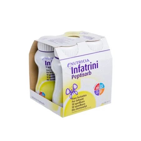 Danone Nutricia Infatrini Peptisorb Dietary Supplement For Infants 4 X 200 Ml