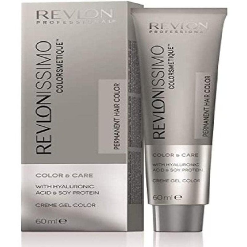 REVLON PROFESSIONAL Revlonissimo Colorsmetique Colour & Care Permanent Hair Colour 8.23 Light Blonde Pearly Beige 60ml
