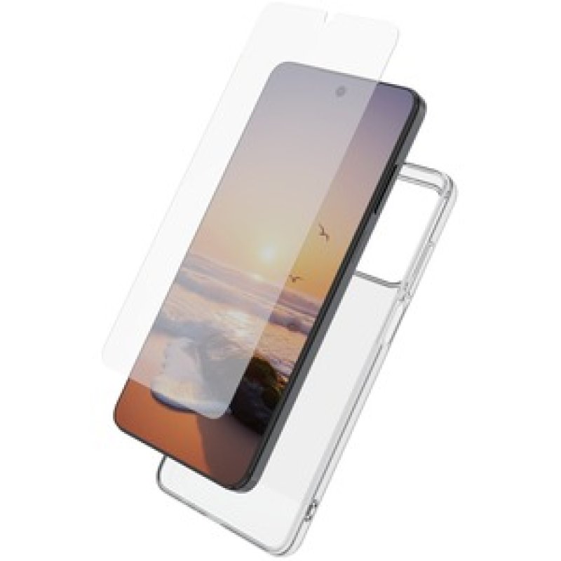 STARTER PACK COQUE SOUPLE VERRE TREMPE HONOR X5C