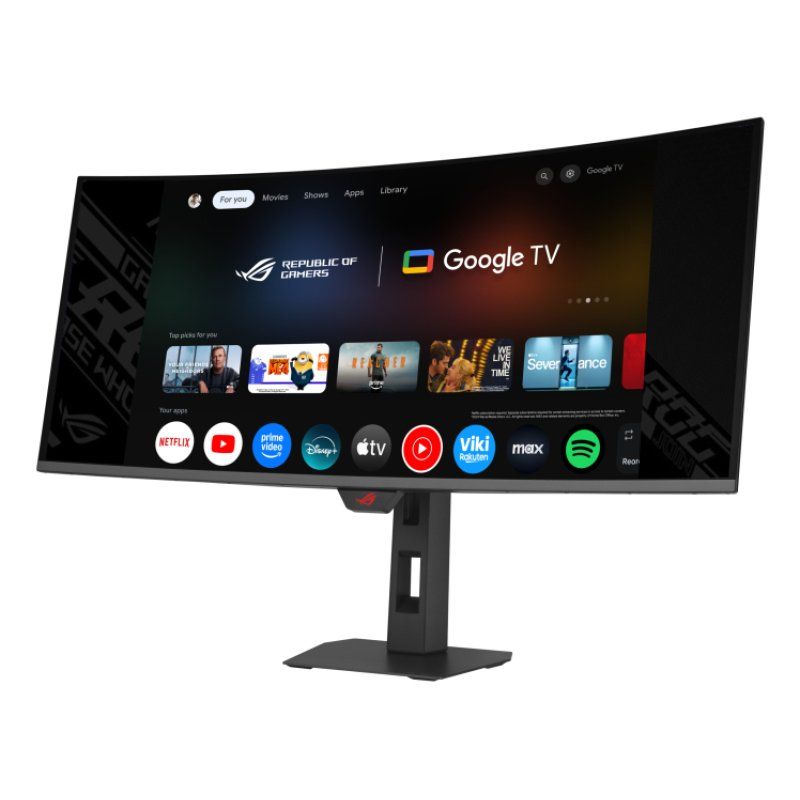 ROG Strix QD-OLED XG34WCDMTG (86.4 cm (34 Zoll), schwarz, WQHD, Curved, DP, HDMI, Google TV, HDR, 240Hz Panel)