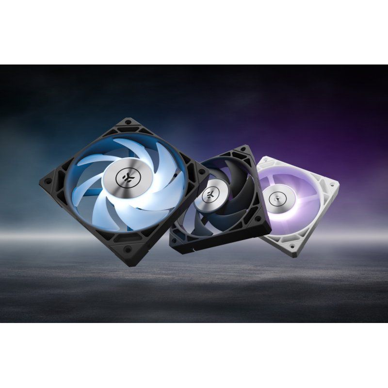 EK Water Blocks EK-Quantum Phase 120 D-RGB - White (550-2200 rpm)