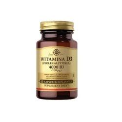 Solgar Vitamin D3 4000 Iu - 60 Capsules