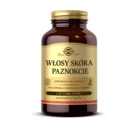 Solgar Premium Hair Skin And Nails Support - 120 Tablets