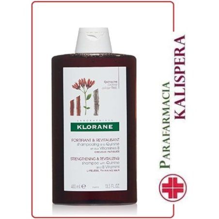 Klorane Shampoo with Quinine and Vitamin B Strengthening 400ml
