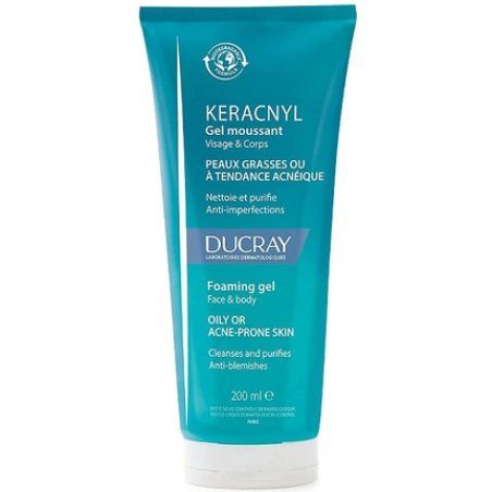 Ducray Keracnyl Cleansing Gel 200ml