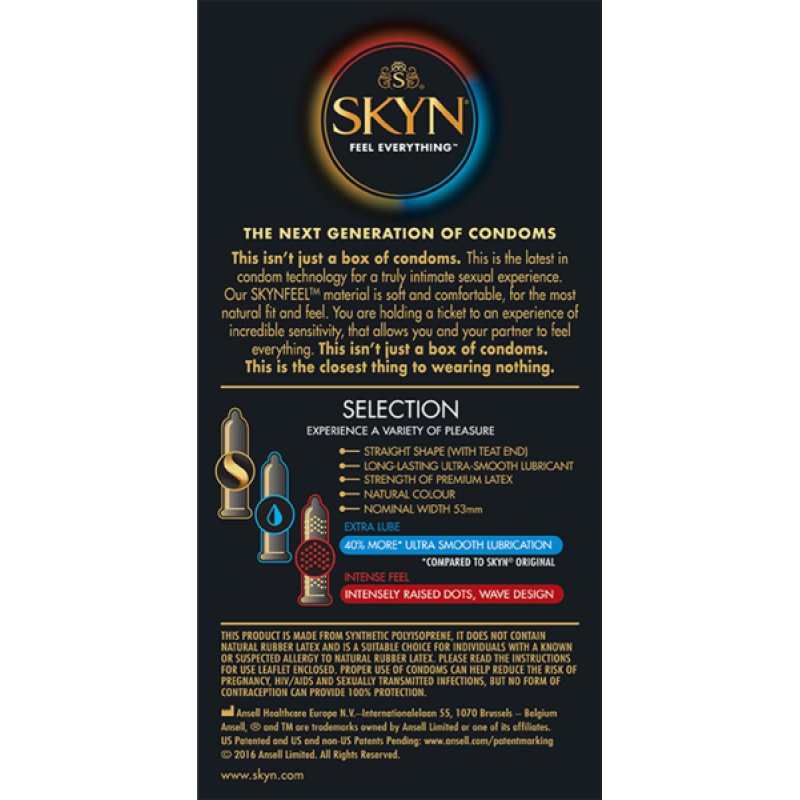 Manix SKYN Selection Condoms 9 Count