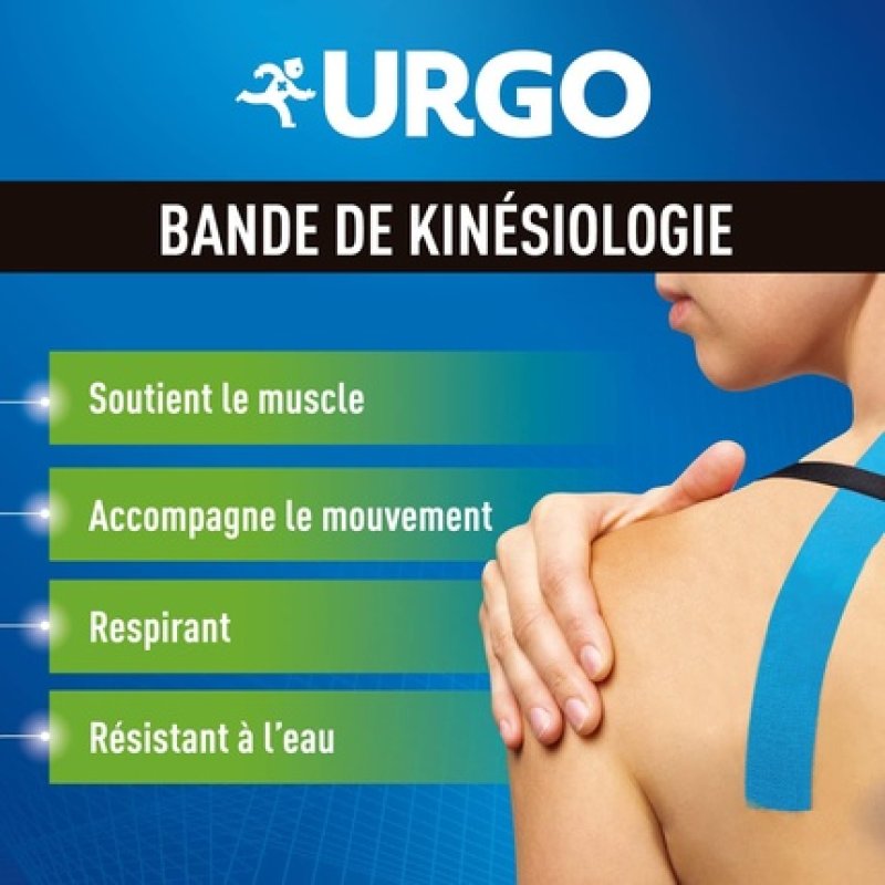 Urgo Kinesiology Elastic Adhesive Tape 5m x 5cm