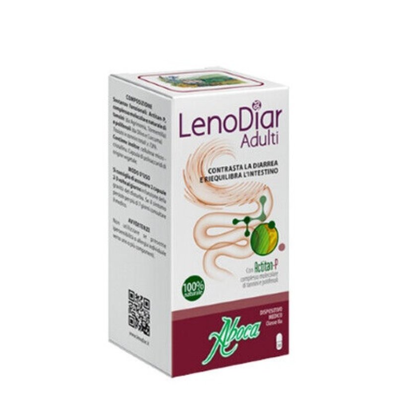 Aboca Lenodiar Adult Treatment for Diarrhea 20x500mg