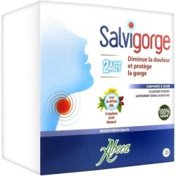 Aboca Salvigorge 2-Act Herbal Supplement 20 Tablets