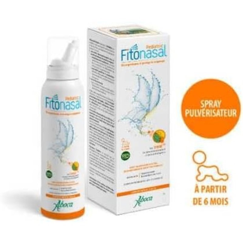 Aboca Fitonasal Pediatric Nasal Decongestant Spray 125ml
