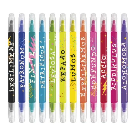 HARRY POTTER - Lot de 12 Marqueurs Effaçables