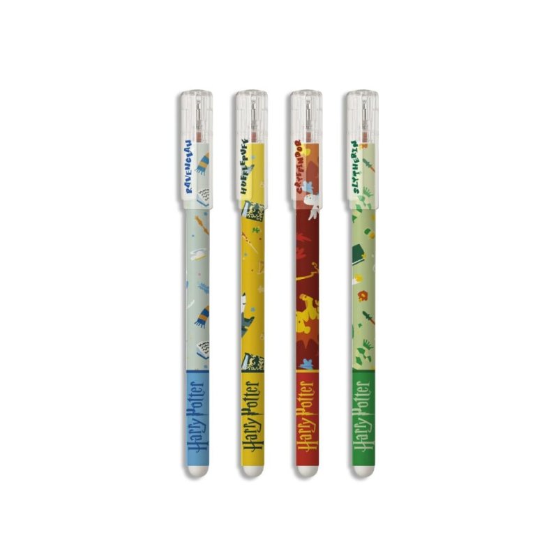HARRY POTTER - Lot de 4 Stylo Effaçable