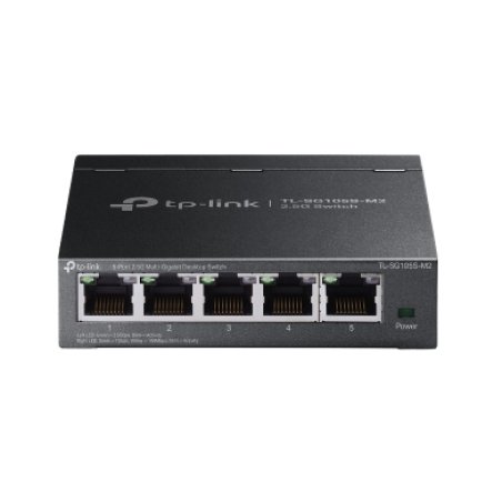 TP-Link TL-SG105S-M2 network switch Managed 2.5G Ethernet (100/1000/2500) Black