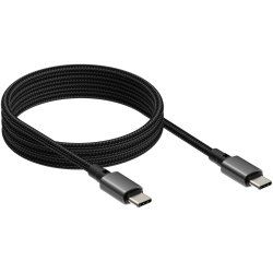 Vision TC 1MUSBCMAG/BL câble USB USB 3.2 Gen 2 (3.1 Gen 2) 1 m USB C Noir