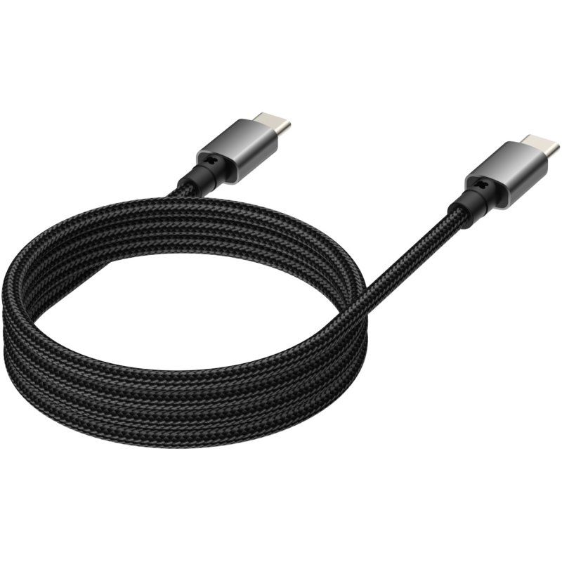 Vision TC 1MUSBCMAG/BL USB cable USB 3.2 Gen 2 (3.1 Gen 2) 1 m USB C Black