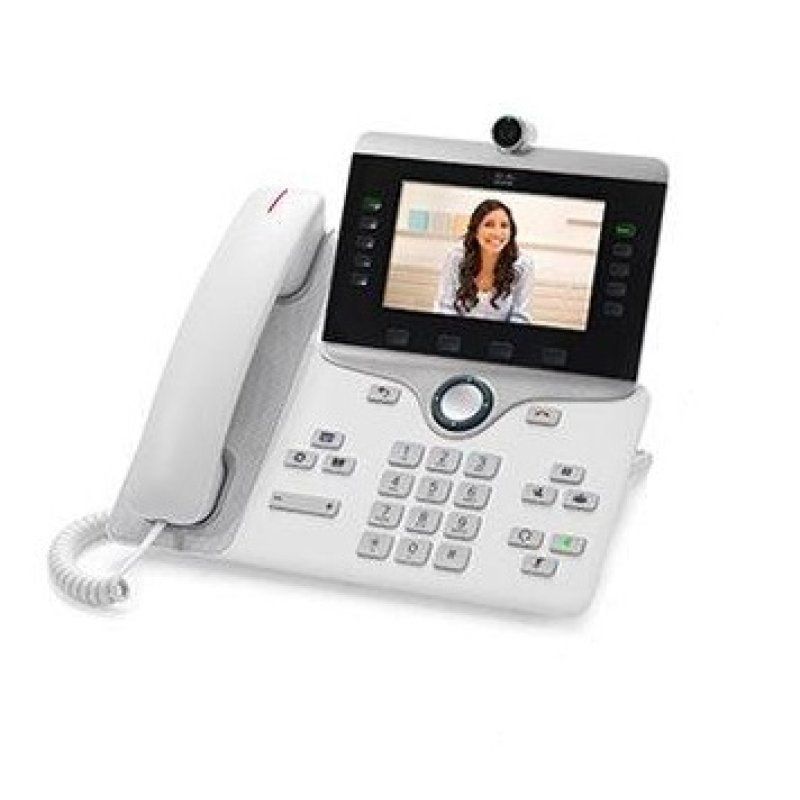 Cisco IP Business Phone 8865, 5-inch Display, 720p HD Two-Way Video, Gigabit Ethernet Switch, Class 4 PoE, WLAN