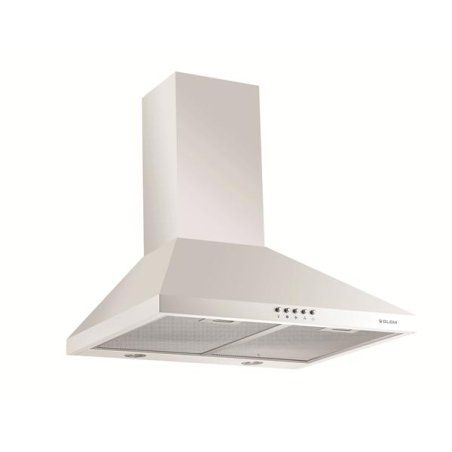 Hotte murale pyramide 60 cm - 569 m³/h - 62 à 68 dB(A) min./max. - Bout *