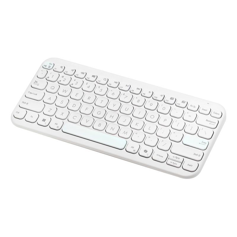 ASUS KW100 Keyboard QWERTZ white