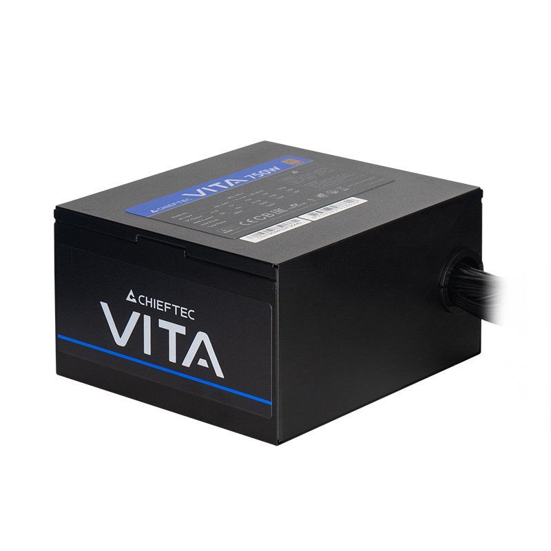 Chieftec Vita BPX-650-S unité d'alimentation d'énergie 650 W 24-pin ATX ATX Noir