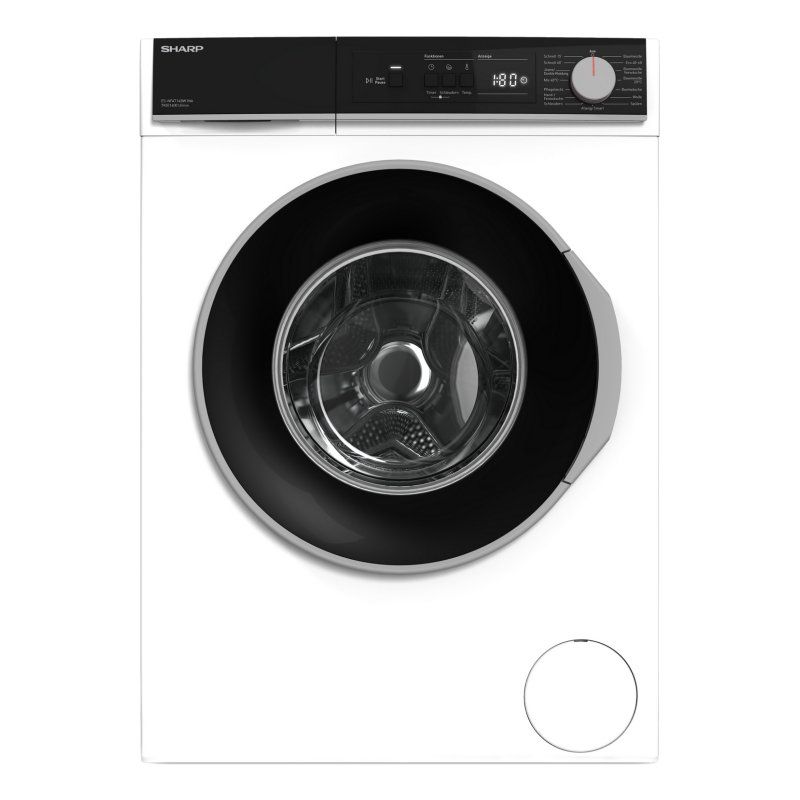 Sharp ES-NFA714BW1NA-DE machine à laver Charge avant 7 kg 1400 tr/min Blanc