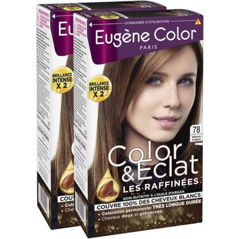 Eugene Color Les Raffinees No. 78 Permanent Colouring Cream Praline Brown