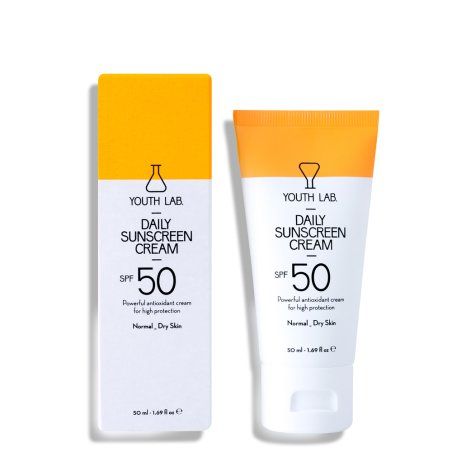 YOUTH LAB. Daily Sunscreen Cream SPF 50 Face Adults