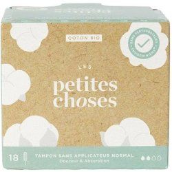 Les Petites Choses Organic Normal Flow Tampons 18 Units
