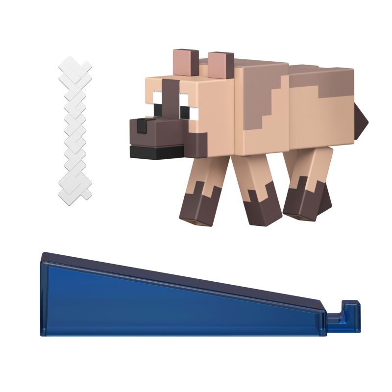 Minecraft - Biome Builds 8cm Figure -Chestnut Wolf (JJR90-JL10)