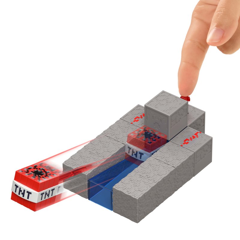 Minecraft - Biome Builds 8cm Figure - Redstone Charged Bogged (JJR87-JL10)