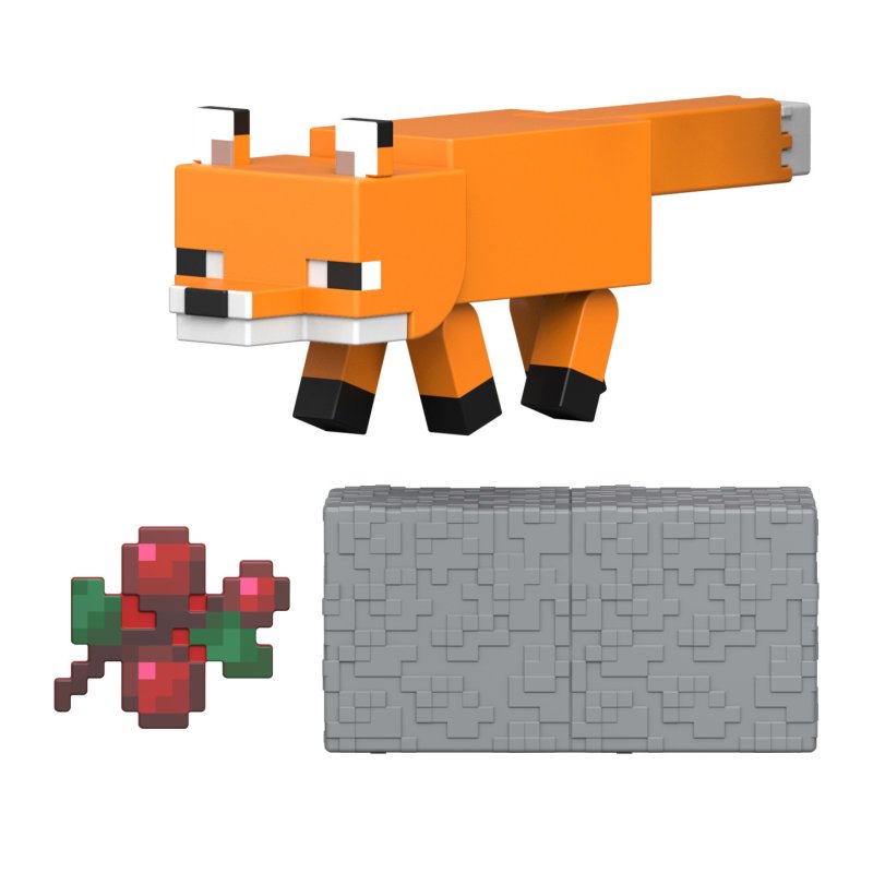 Minecraft - Biome Builds 8cm Figure - Fox Renard (JJR89-4B10)