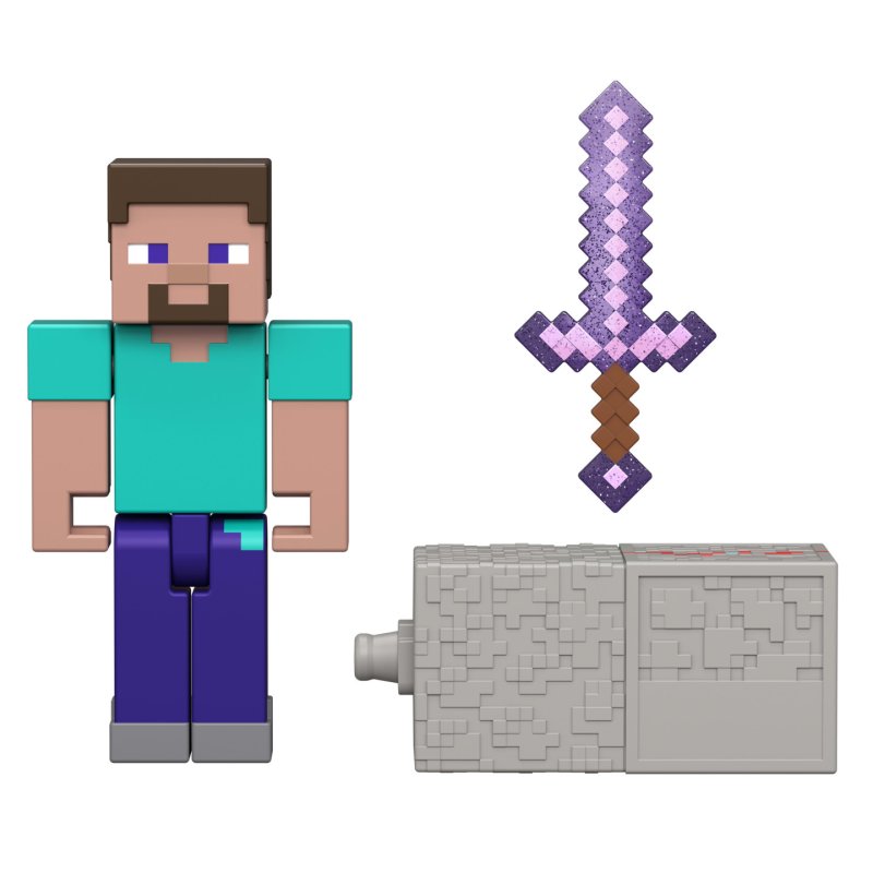 Minecraft – Figurine Steve Redstone