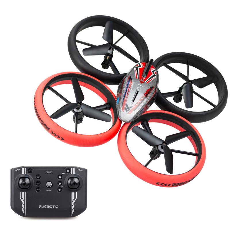 Silverlit - Bumper Drone Vision Wifi Camera - Red (84826)