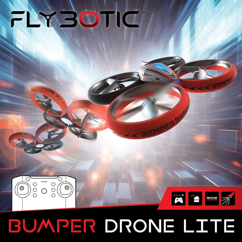 Silverlit Bumper Drone Lite Radio-Controlled (RC) model Electric engine