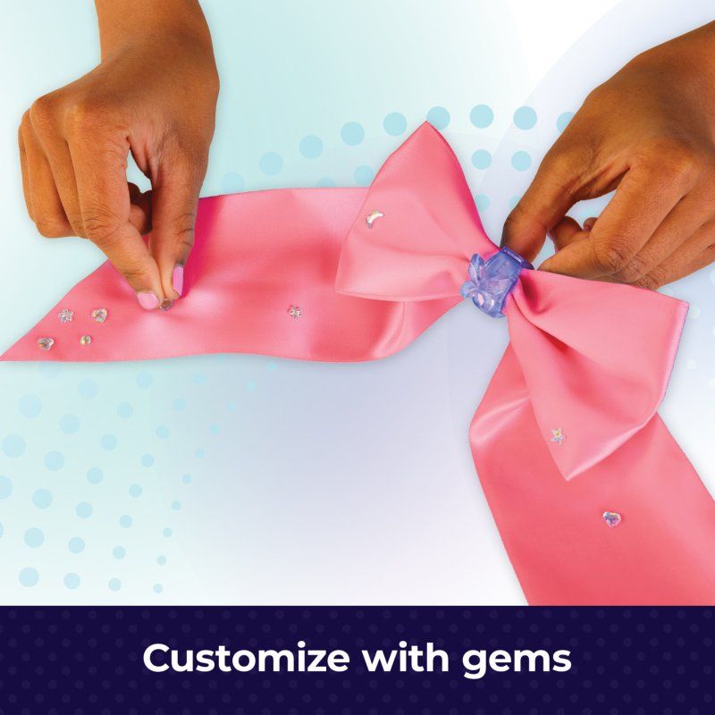 Cool Maker , Hair Styl’d Bow Maker, Make & Remake 4 Bows, Hair Accessories Arts and Crafts Kit, Kids Toys for Girls