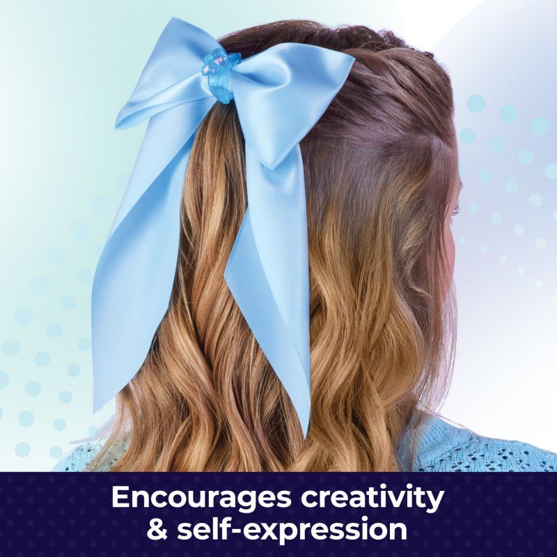 Cool Maker , Hair Styl’d Bow Maker, Make & Remake 4 Bows, Hair Accessories Arts and Crafts Kit, Kids Toys for Girls