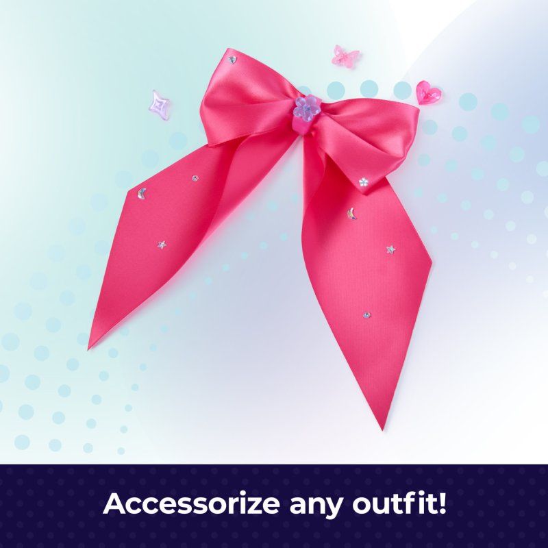 Cool Maker , Hair Styl’d Bow Maker, Make & Remake 4 Bows, Hair Accessories Arts and Crafts Kit, Kids Toys for Girls