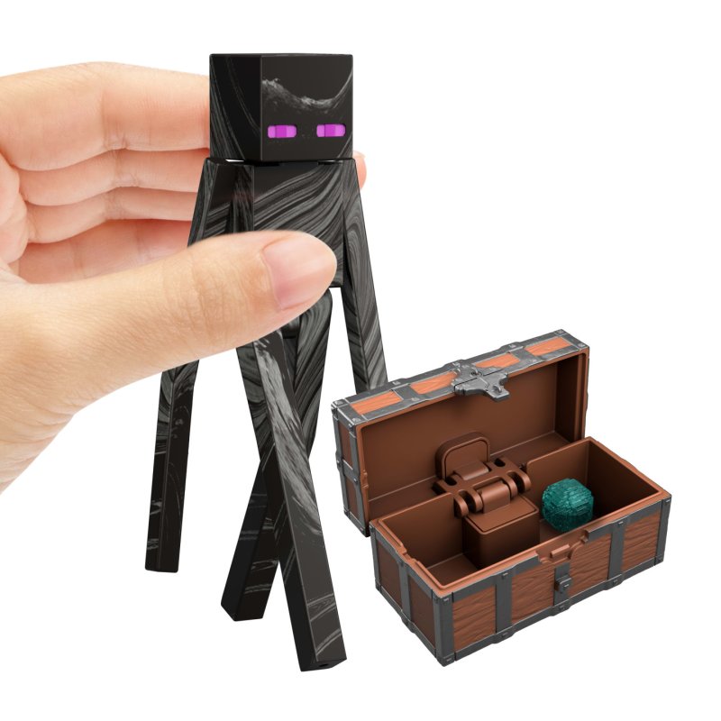 Minecraft Enderman Action Figure & Accessories, Toy Set Inspired by A Movie
