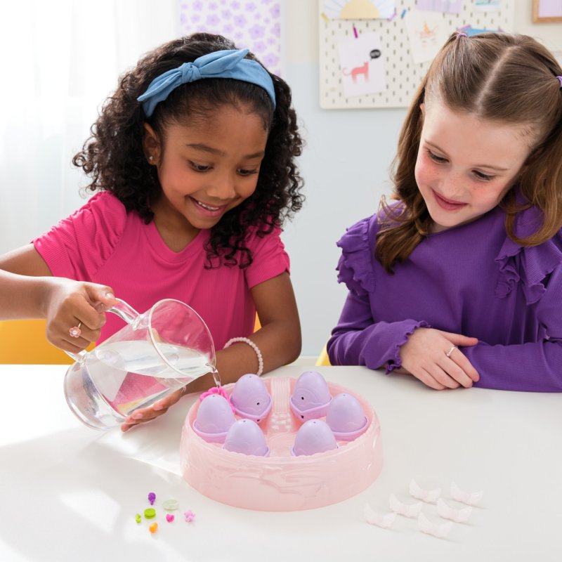 Hatchimals Alive, Rainbow Hatchery with 6 Mini Figures in Color Reveal Eggs & over 10 Accessories, Gifts & Stocking