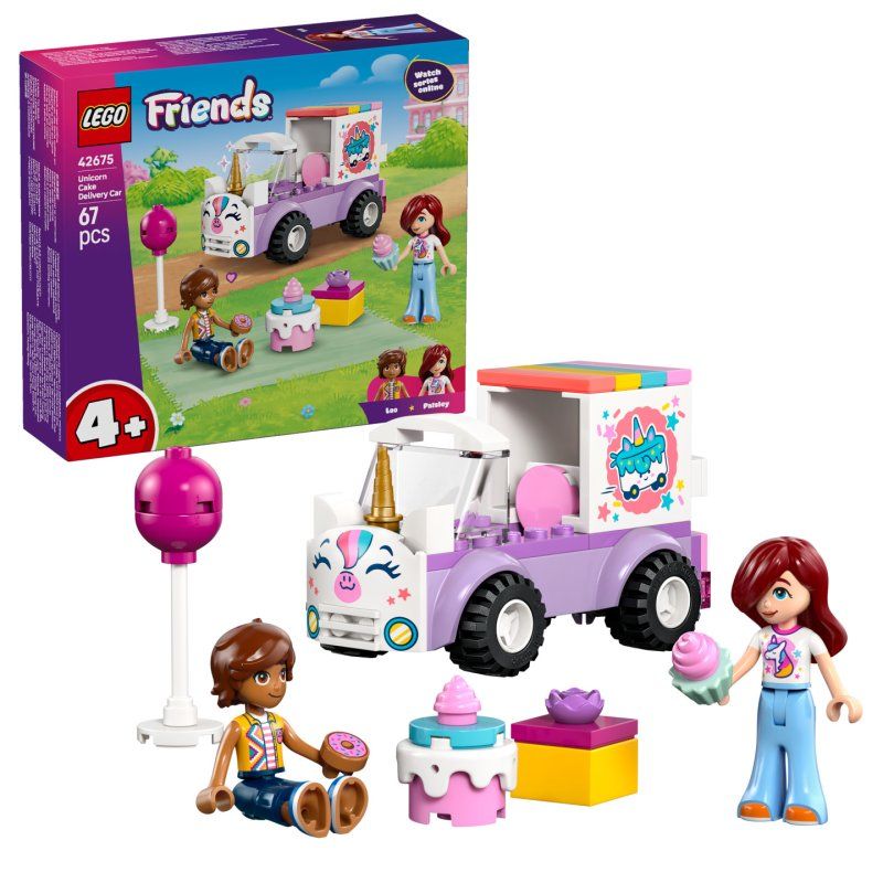 42675 Friends Einhorn-Kuchenlieferwagen
