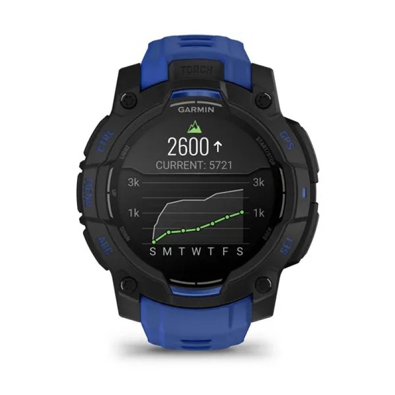 Garmin Instinct 3 3.05 cm (1.2 ) AMOLED 45 mm Digital 390 x 390 pixels Black GPS (satellite)