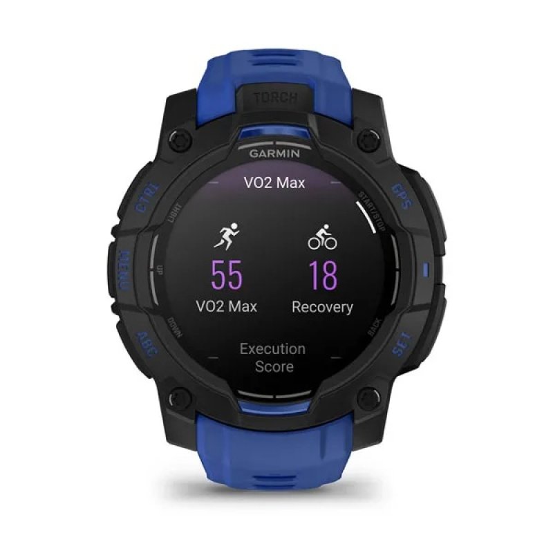 Garmin Instinct 3 3.05 cm (1.2 ) AMOLED 45 mm Digital 390 x 390 pixels Black GPS (satellite)