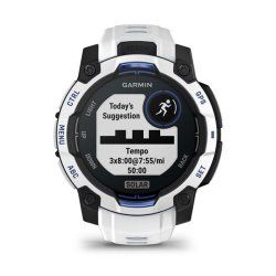 Garmin Instinct 2,29 cm (0.9") MIP 45 mm Numérique 176 x 176 pixels Écran tactile Noir, Blanc GPS (satellite)