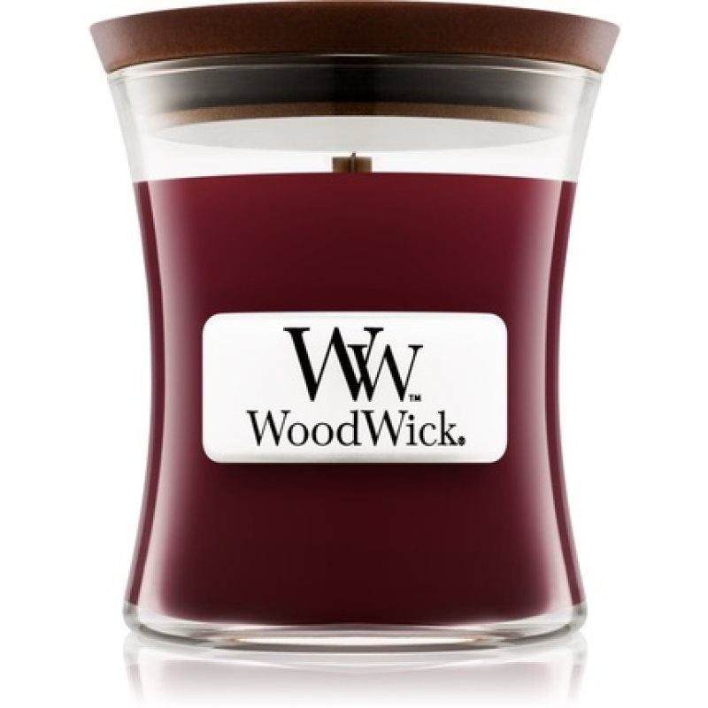 Woodwick Black Cherry Scented Candle 85g