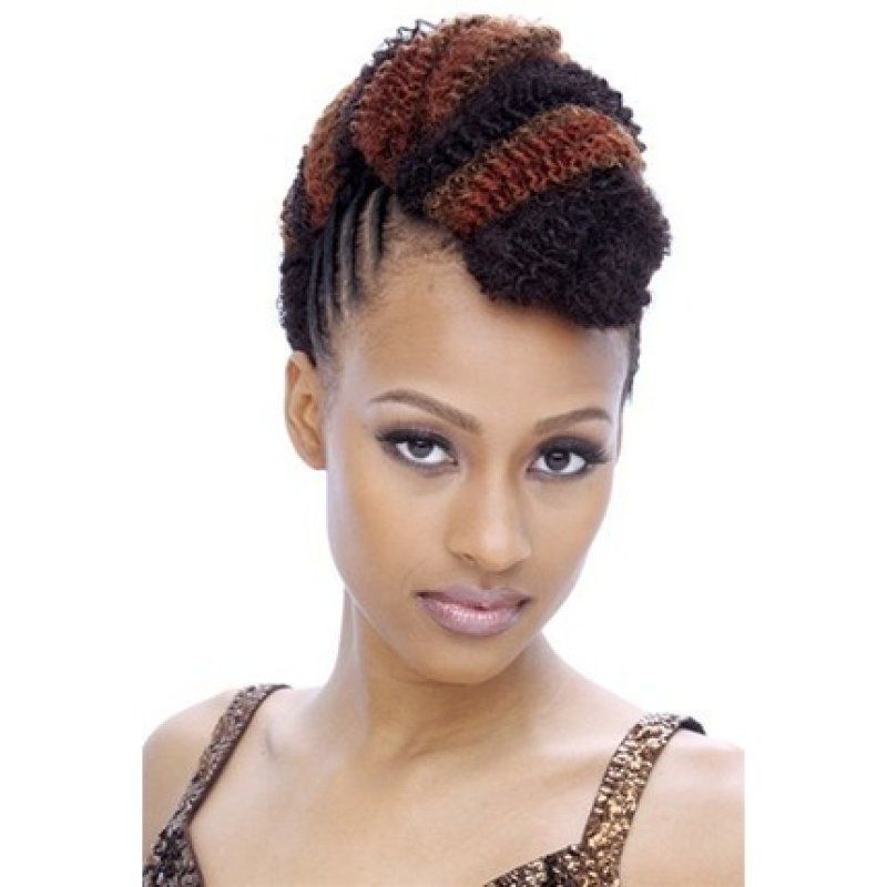 Janet Collection 2x Afro Kinky Bulk 24 Crochet Bulk Braid Pack Of 4