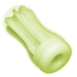 Whipsmart Glow In The Dark Masturbator White 1 Piece